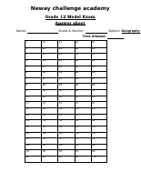 Geography Answer Sheet.pdf